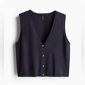 H&M Button-Front Sweater Vest